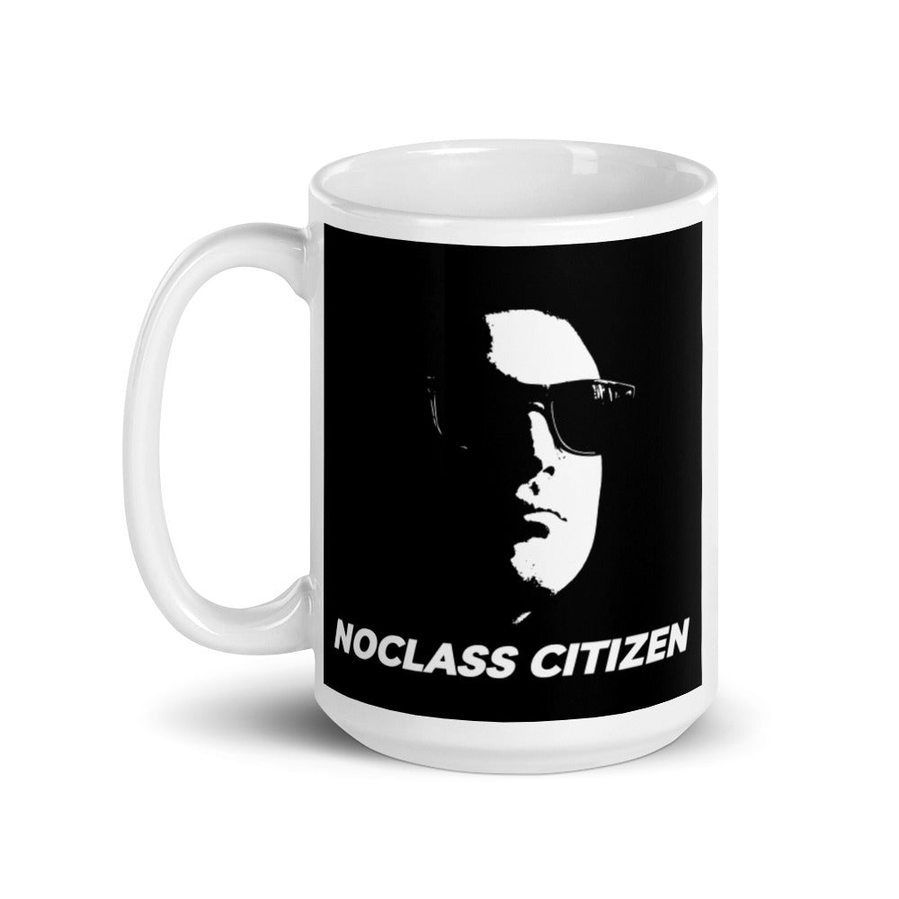 NOCLASS CITIZEN Face - White Glossy Mug