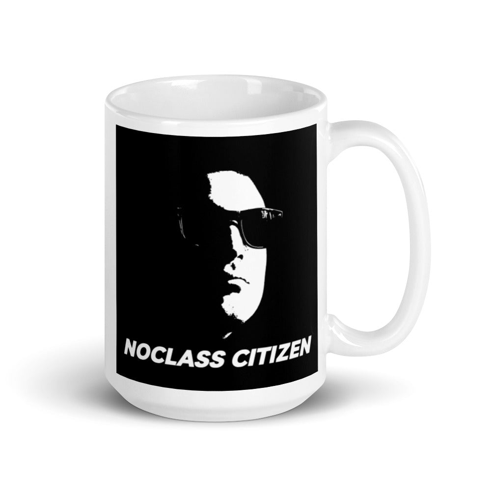 NOCLASS CITIZEN Face - White Glossy Mug